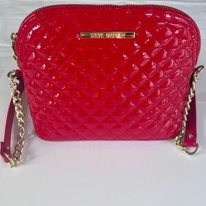 Steve Madden red crossbody/shoulder purse